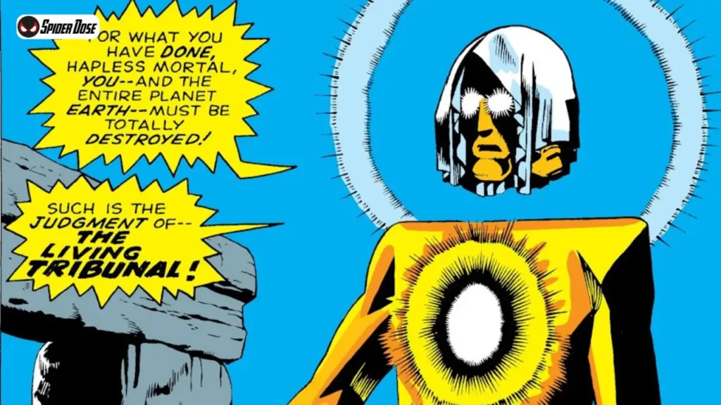 The Origin and First Appearance of The Living Tribunal