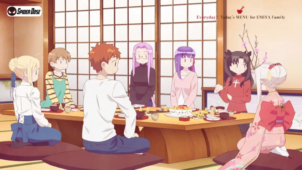 Today’s Menu for the Emiya Family
Best Cooking Anime