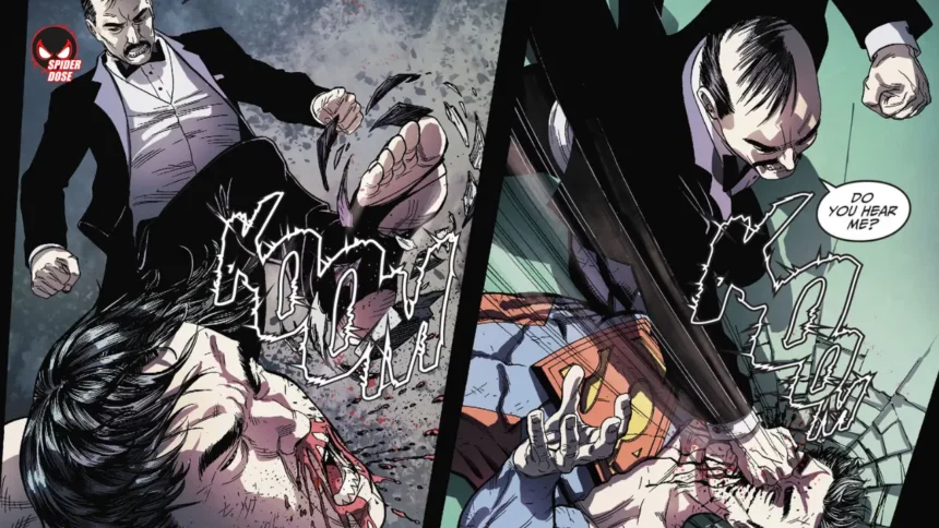 Alfred Beat Up Superman