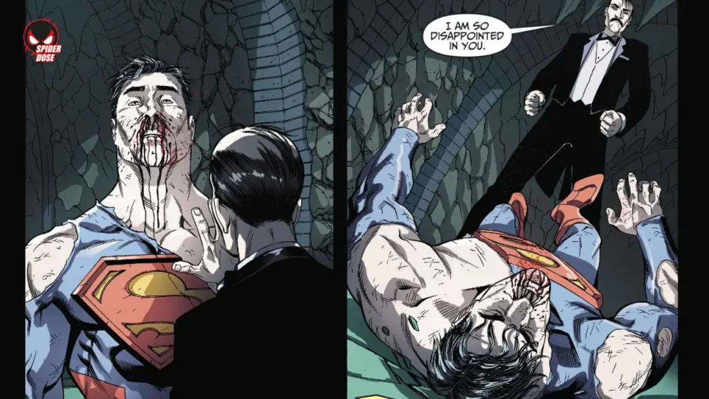 Alfred Beat Up Superman